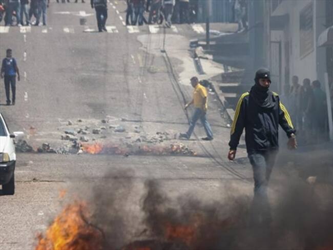 Nuevos choques entre policía y manifestantes este jueves en San Cristóbal