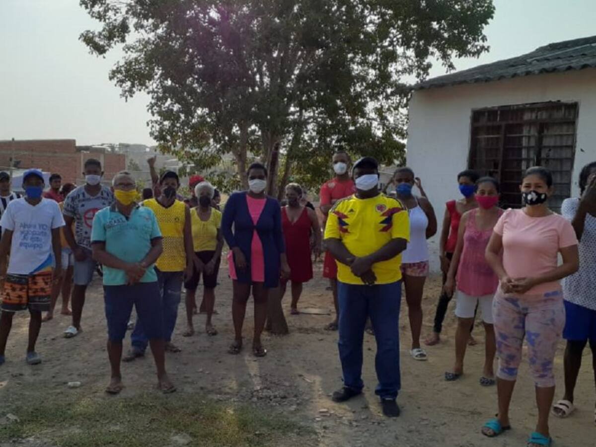 Barrio El Reposo en Cartagena completa casi dos meses sin ayudas