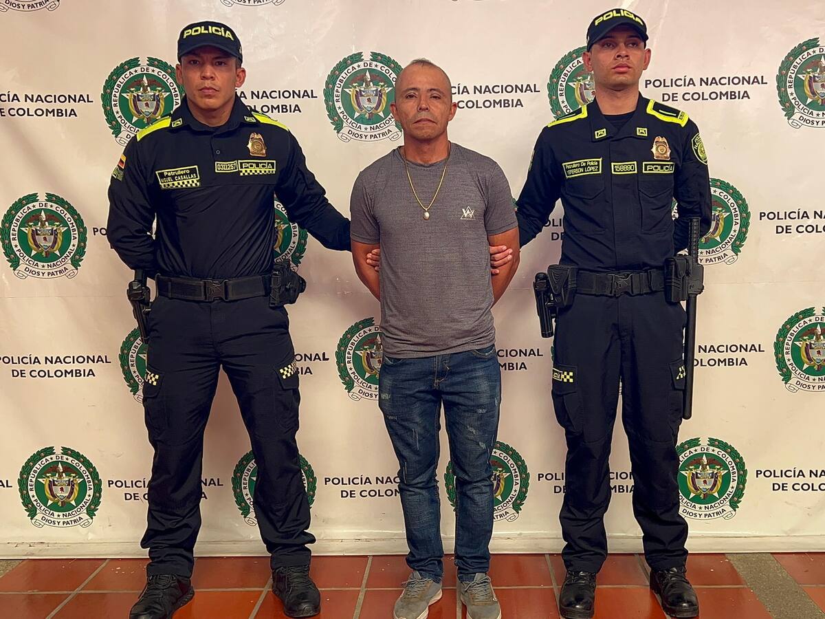 Disidente de las Farc con circular de Interpol fue capturado en un barrio de Bucaramanga