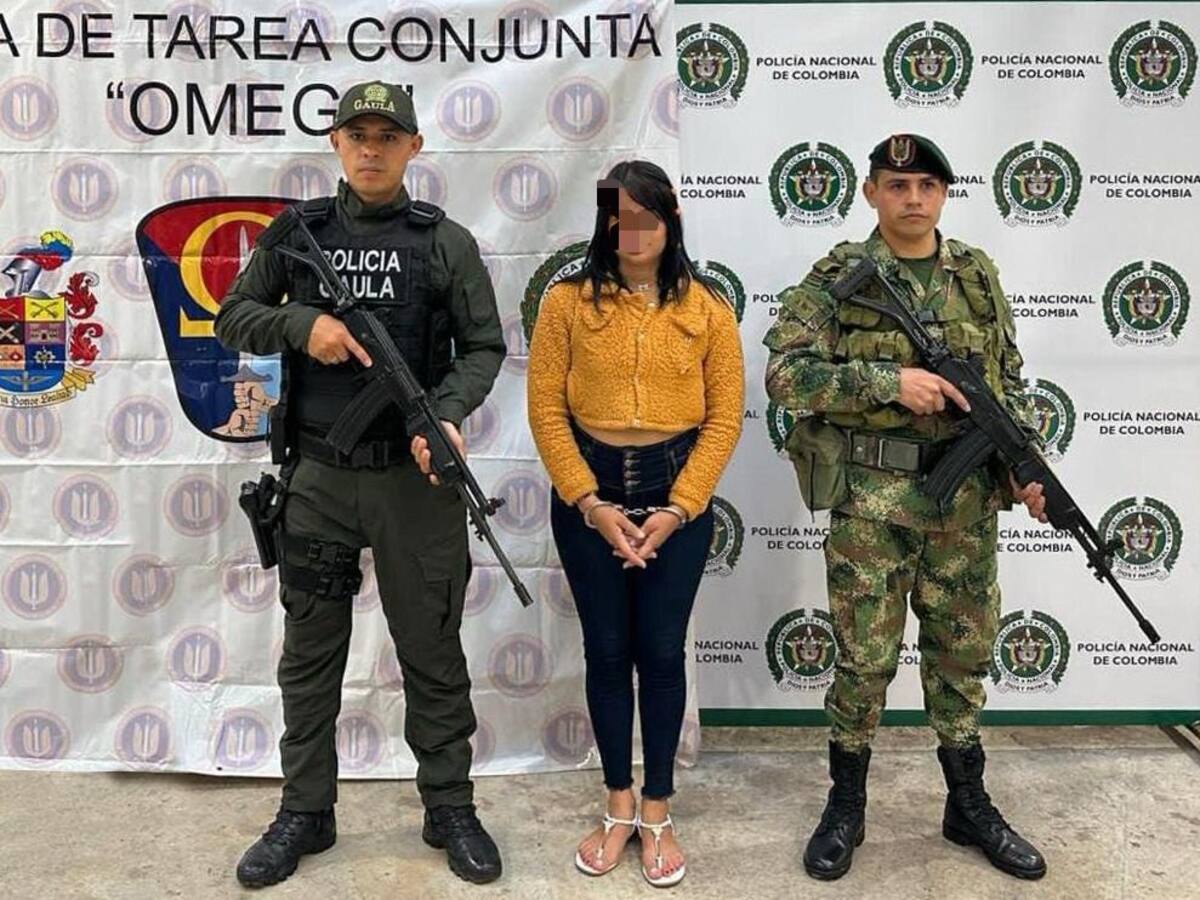 Autoridades Capturan a Presunta Integrante de la Estructura Rodrigo Cadete en Caquetá