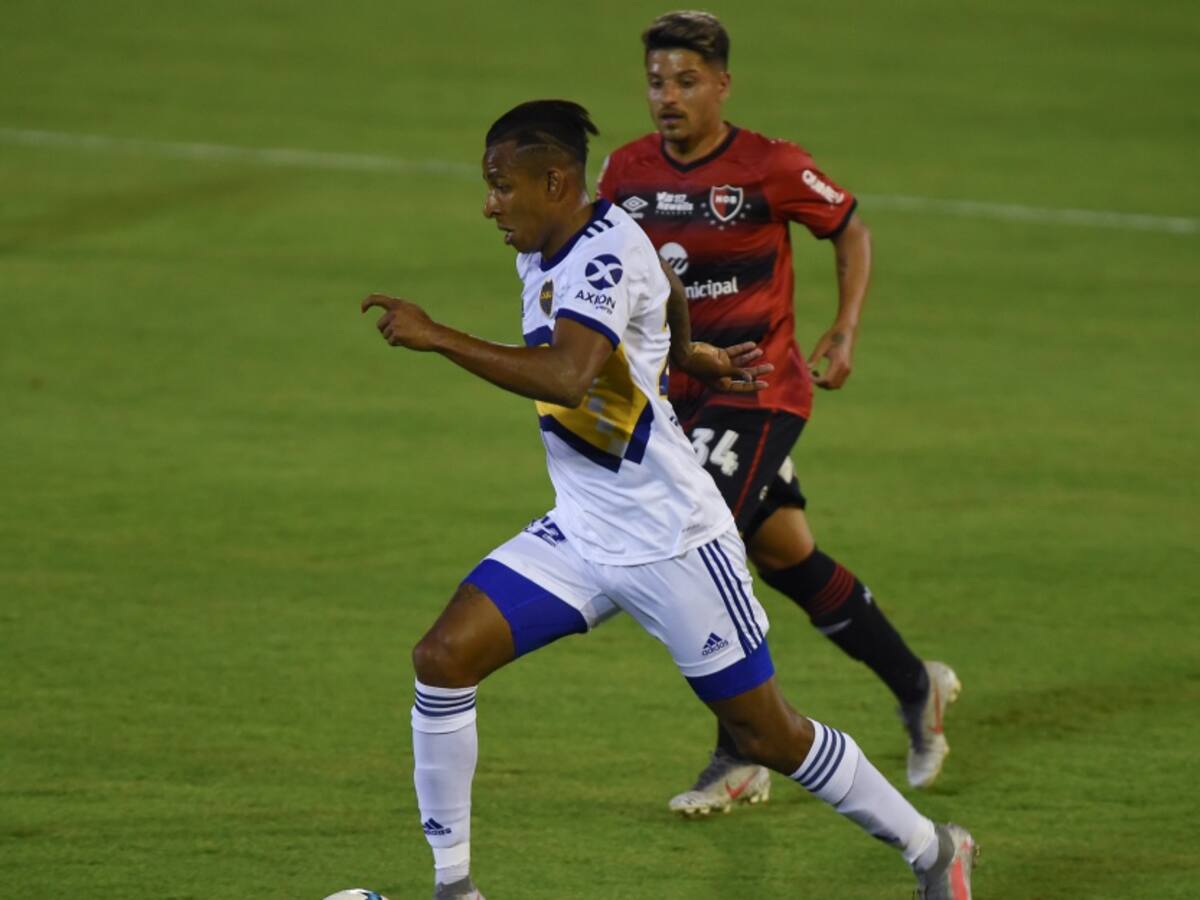 Sebastián Villa reapareció en victoria de Boca Juniors sobre Newell's