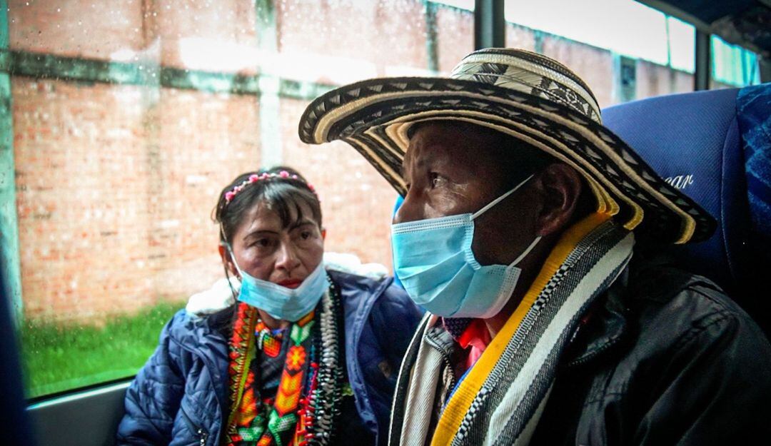 Trasladan a sus territorios todos los Embera que estaban en parque La Florida 