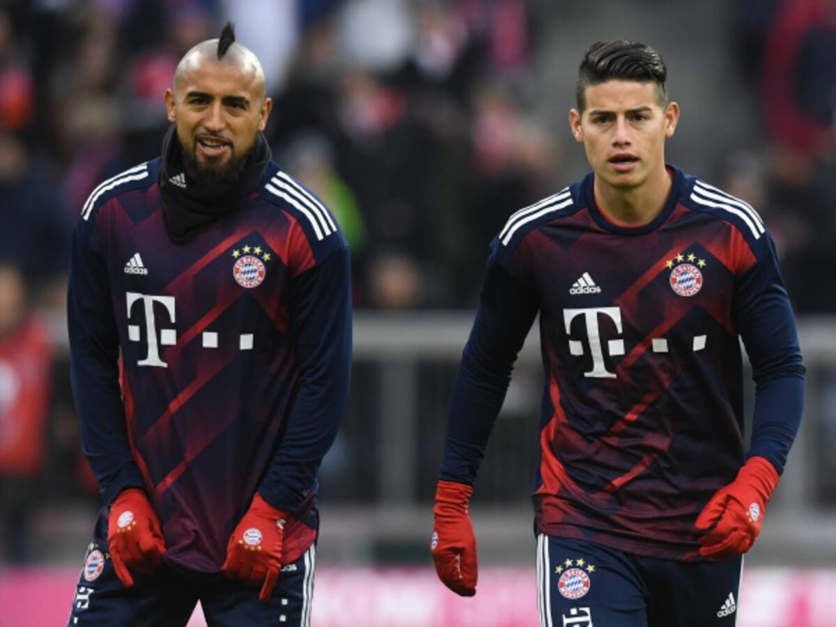 Lo de James es algo leve: Arturo Vidal