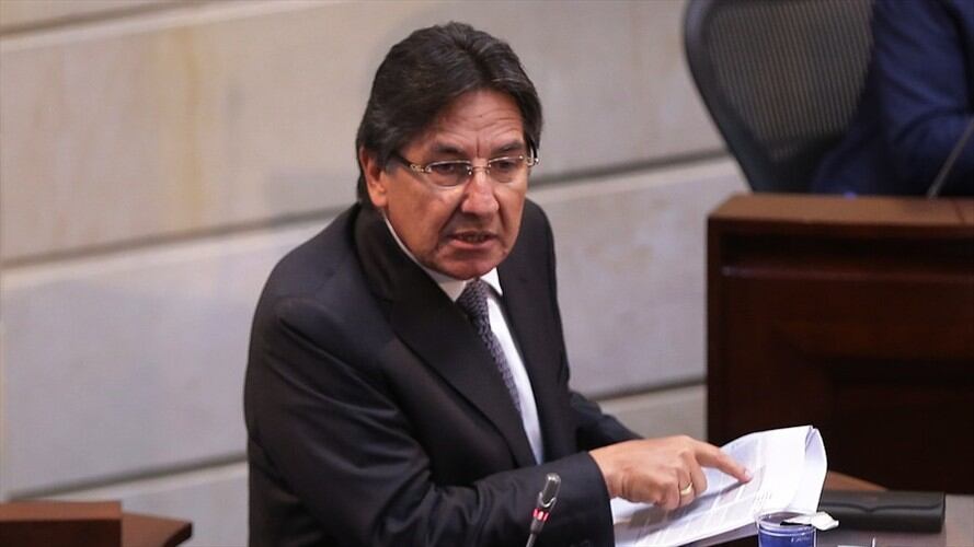 Néstor Humberto Martínez aseguró que hasta el momento van 1.112 funcionarios públicos judicializados por corrupción. Foto: Colprensa