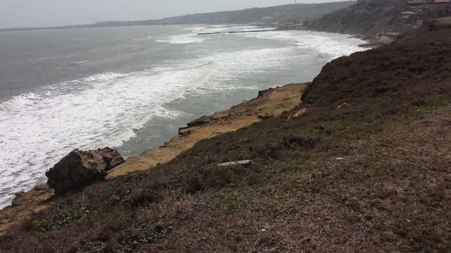 Alerta naranja en el Atlántico por oleaje y viento. Foto: Colprensa