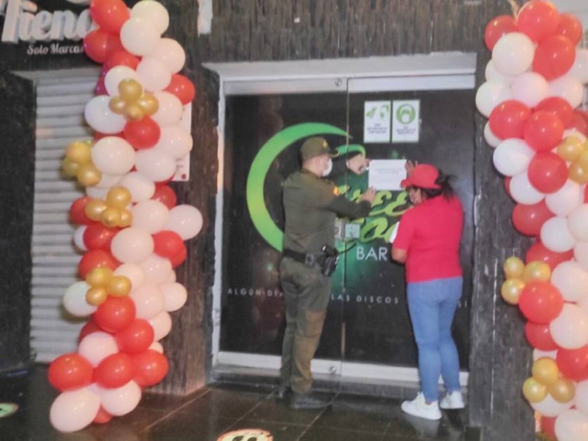 Por ingresar menores suspendieron actividad a discoteca en Cartagena