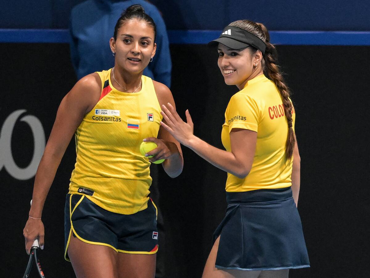 Camila Osorio lidera el equipo de Colombia para la Billie Jean King Cup en Bogotá