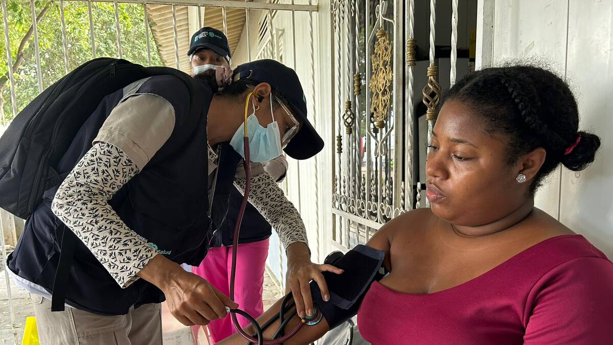 La ESE Hospital Local Cartagena de Indias se tomó Bicentenario con jornada de salud