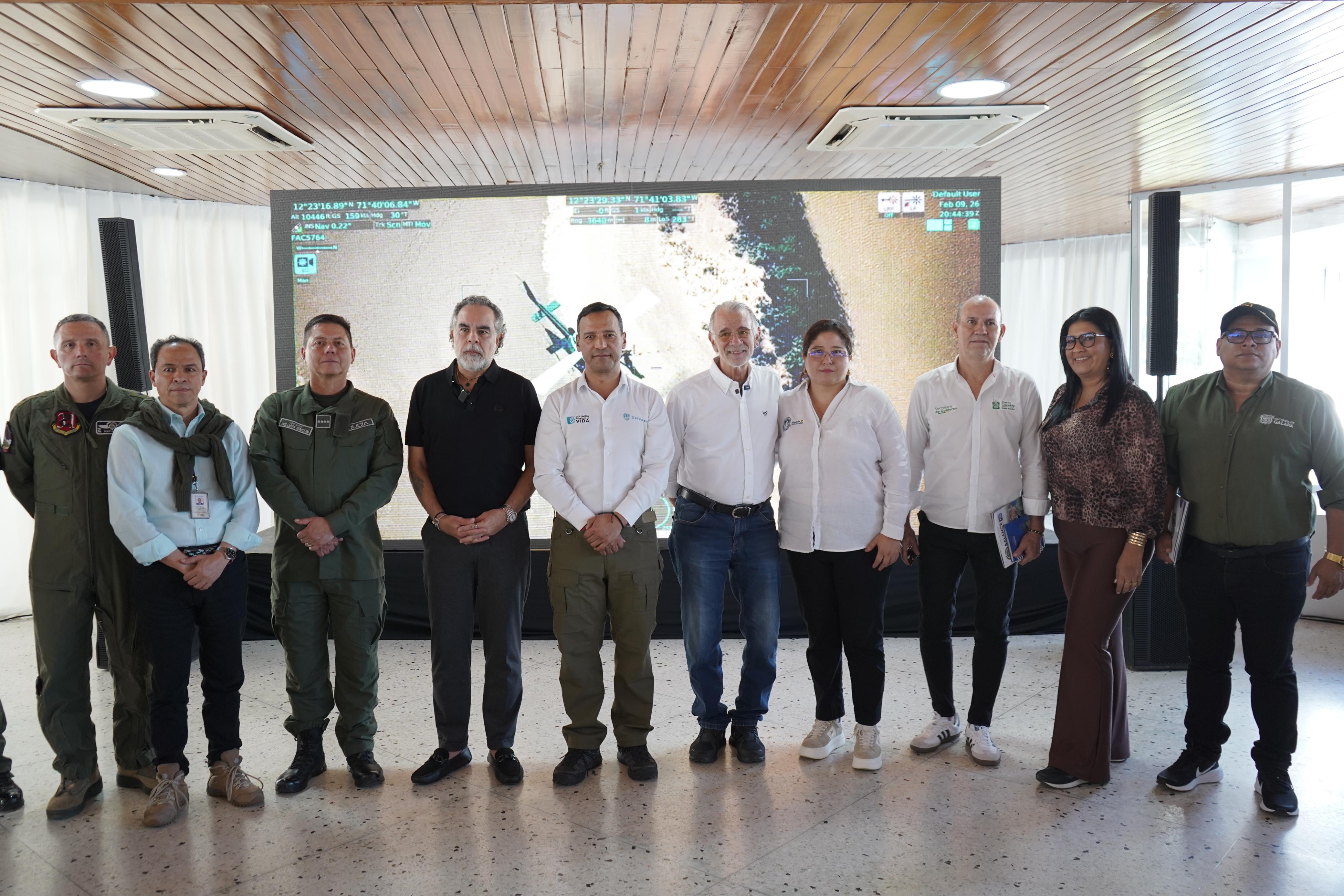 Autoridades que participaron en el consejo. Foto: cortesía Gobernación del Atlántico.