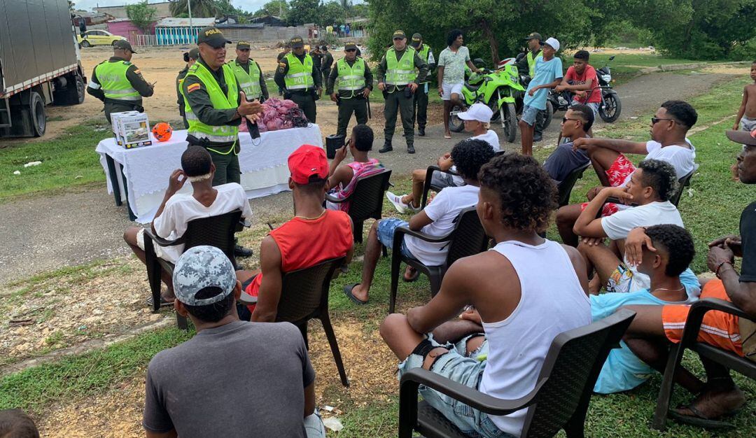 Las entregas se realizaron en los barrios El Nazareno, Boston y El Pozón