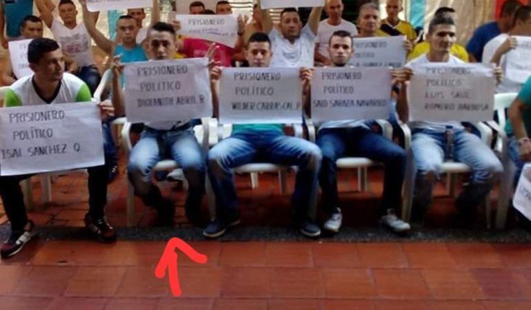 Prisioneros políticos de las farc.