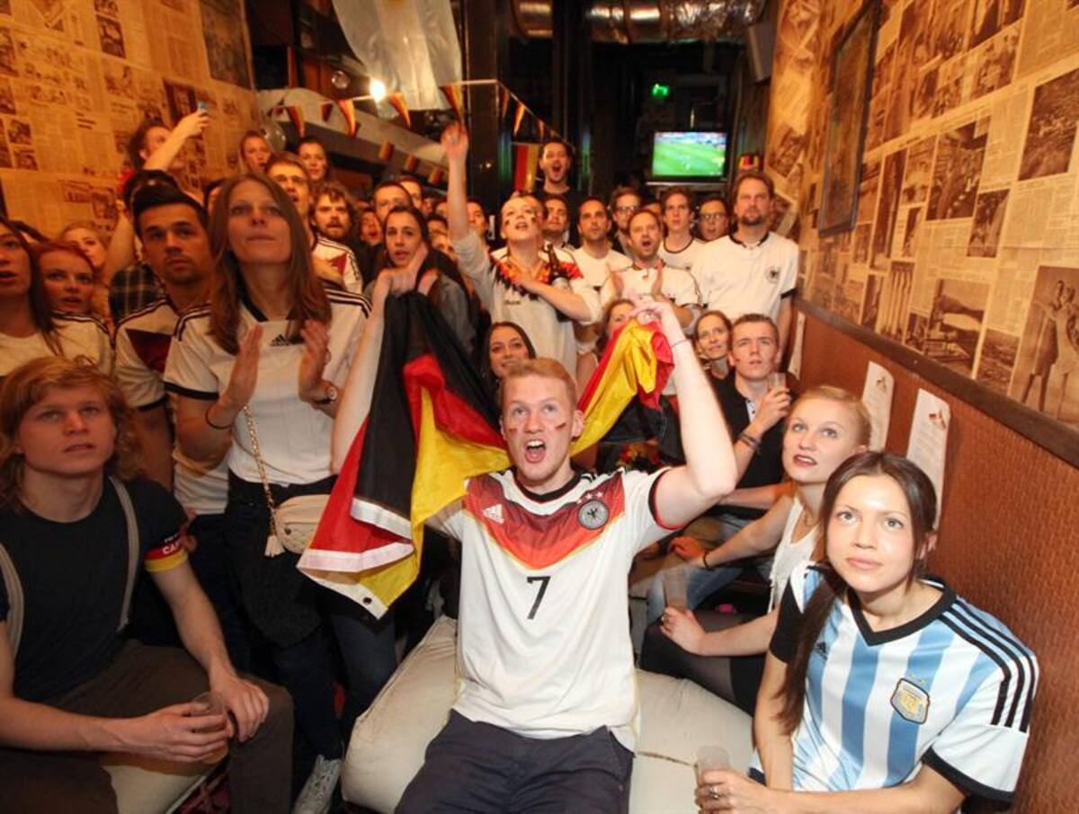 En Buenos Aires y Berlín se siente a flor de piel esta final de la Copa Mundo.