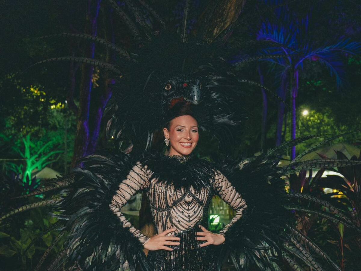 Michelle Char rindió homenaje a la danza de Los Goleros con diseño de la EDA