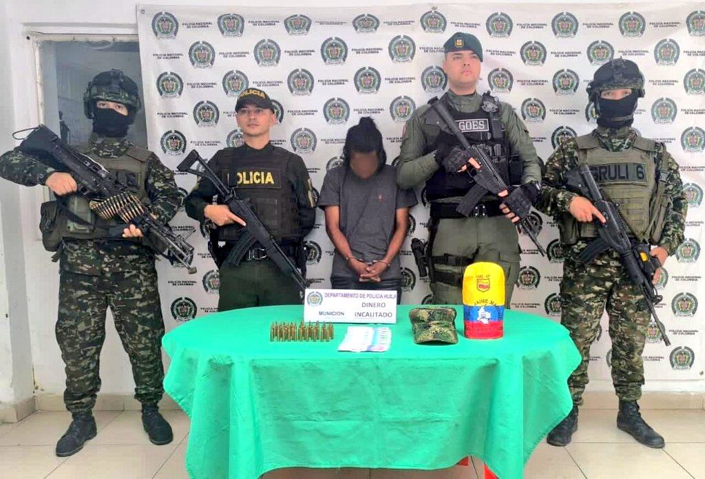 Utilizando diferentes redes sociales. Foto Policía Huila