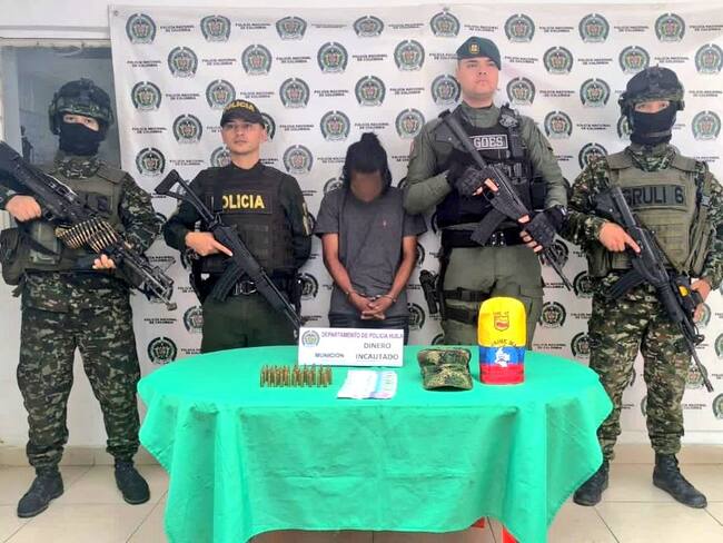 Utilizando diferentes redes sociales. Foto Policía Huila