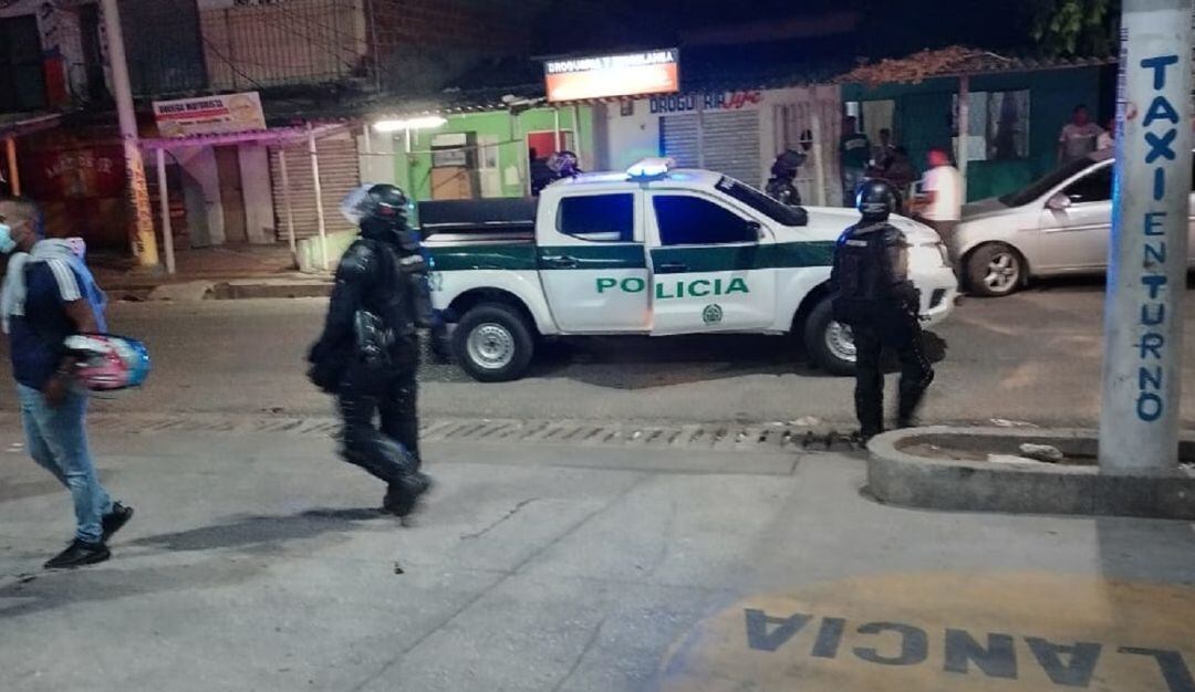 Intervención del Esmad