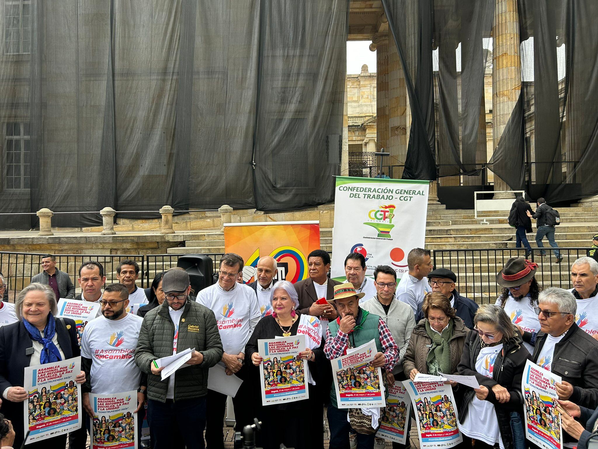 Pacto Histórico convoca Asamblea Nacional para impulsar las reformas sociales del Gobierno Petro. Vía: @GloriaFlorezSI