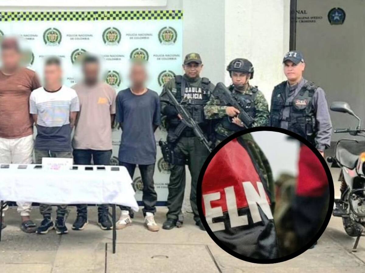 Golpe al ELN: cayó banda criminal vinculada con el grupo guerrillero en Barrancabermeja
