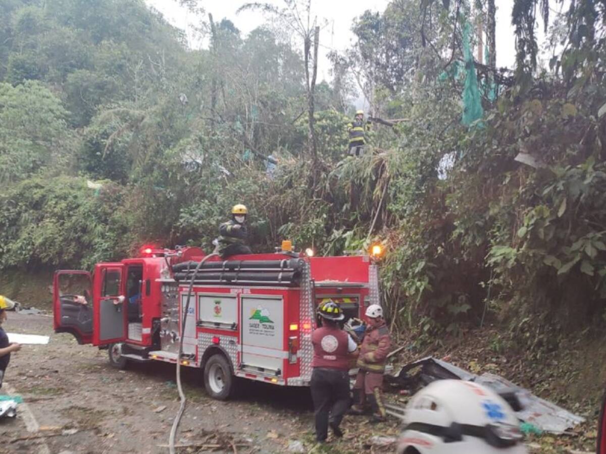 Explotó polvorería clandestina en el norte del Tolima