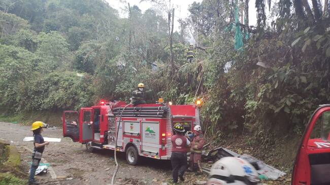 Los organismos de socorro atendieron la emergencia.
