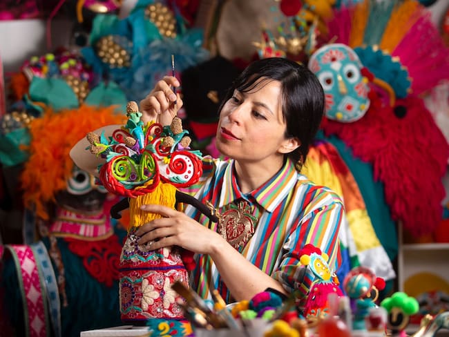 Maestra Dayra Benavides- Foto: Carlos Benavides