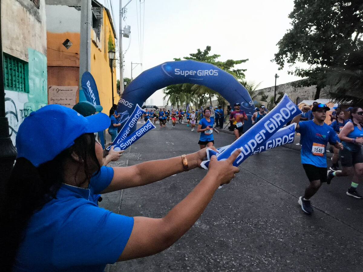 SuperGIROS, presente en la Media Maratón del Mar de Cartagena