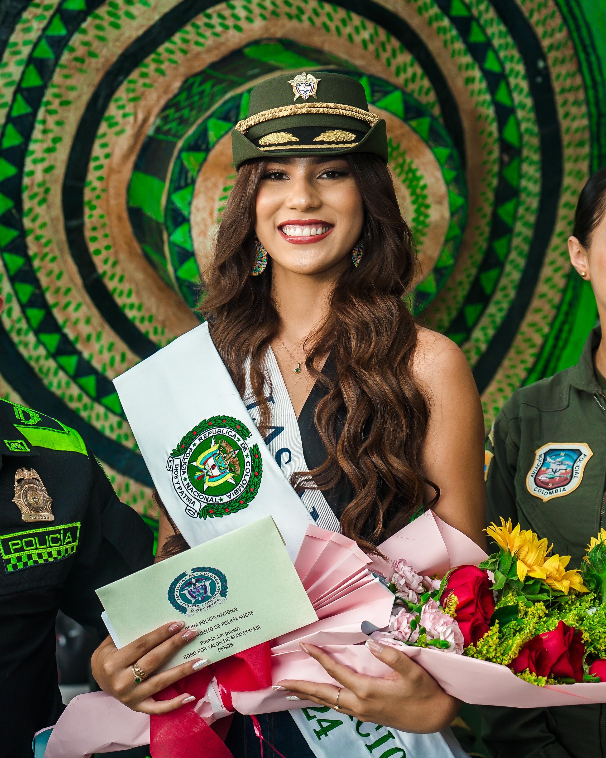 La Policía escogió reina en Fiestas del 20 de Enero de Sincelejo