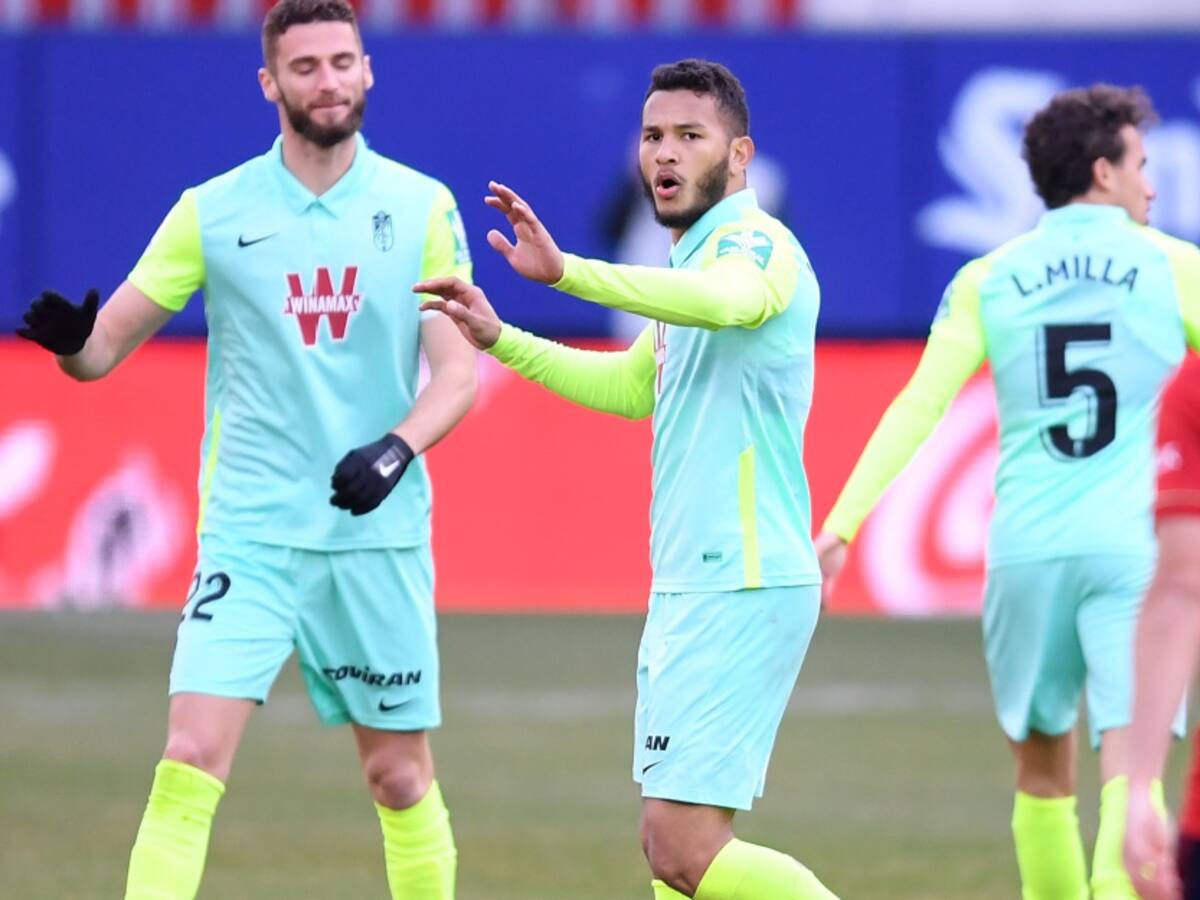 Gol de Luis Javier Suárez no pudo evitar la derrota del Granada