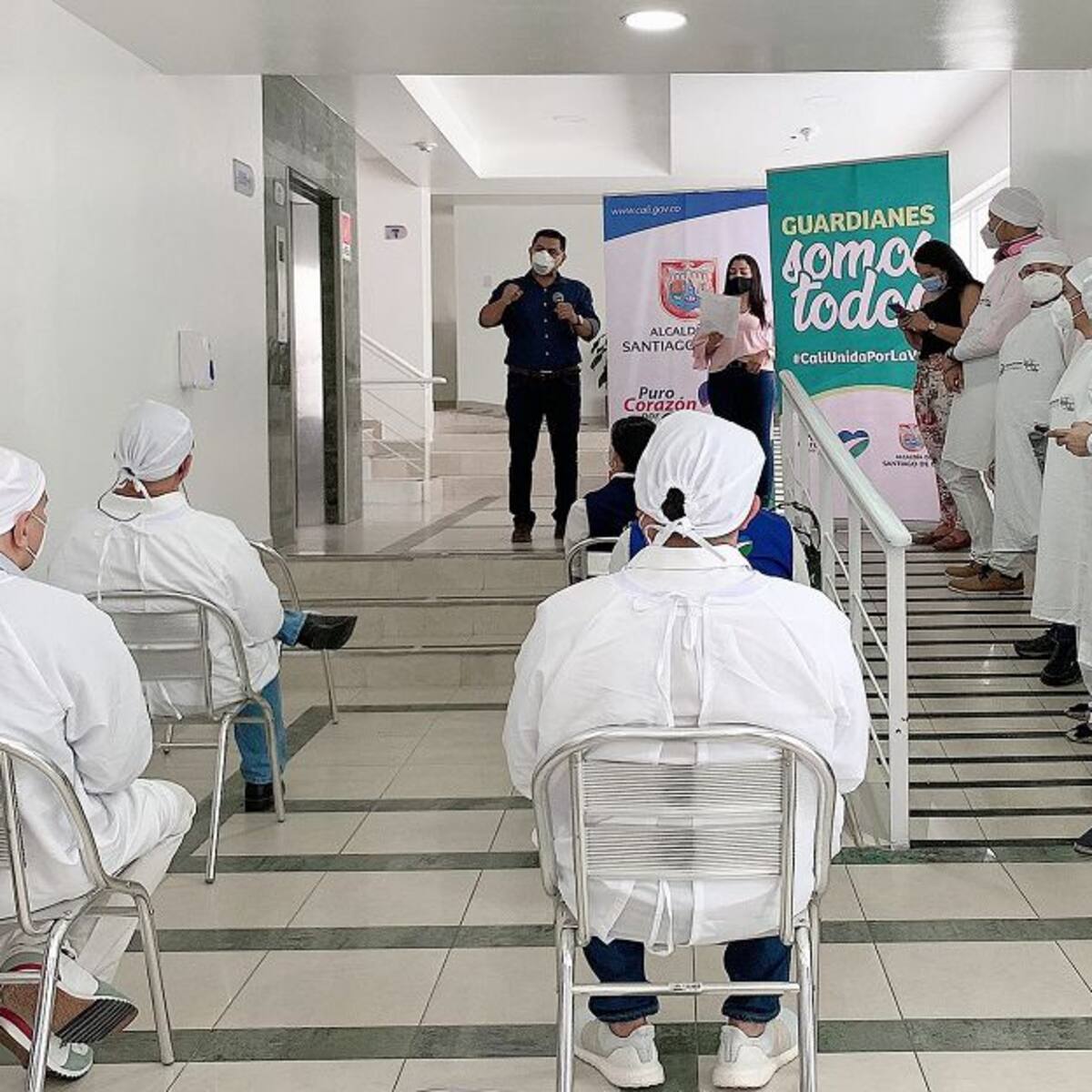 Ya se inauguró la Clínica 'Unida por la Vida' para pacientes con covid-19