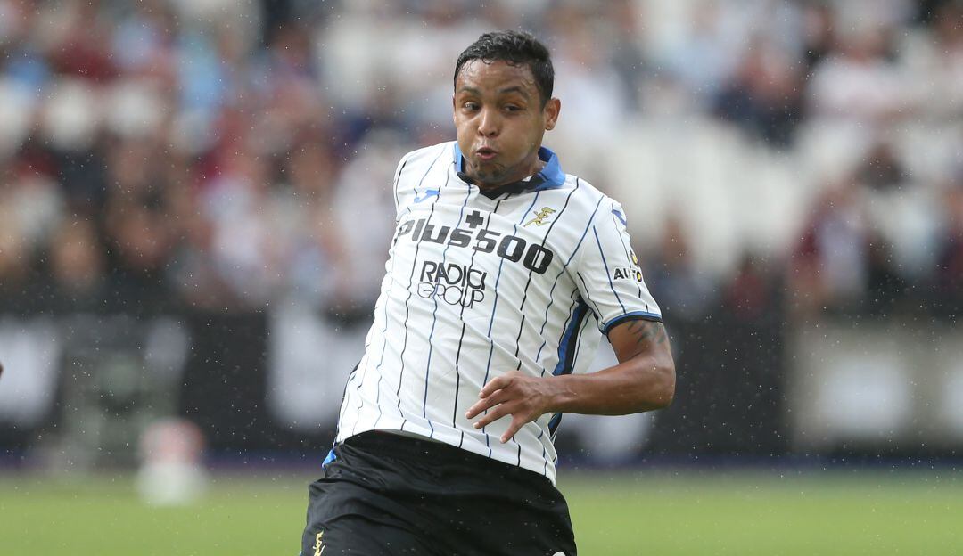 Luis Muriel en el partido amistoso contra el West Ham