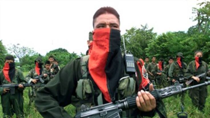 Una estructura de treinta guerrilleros del ELN entrega sus armas en Valle del Cauca