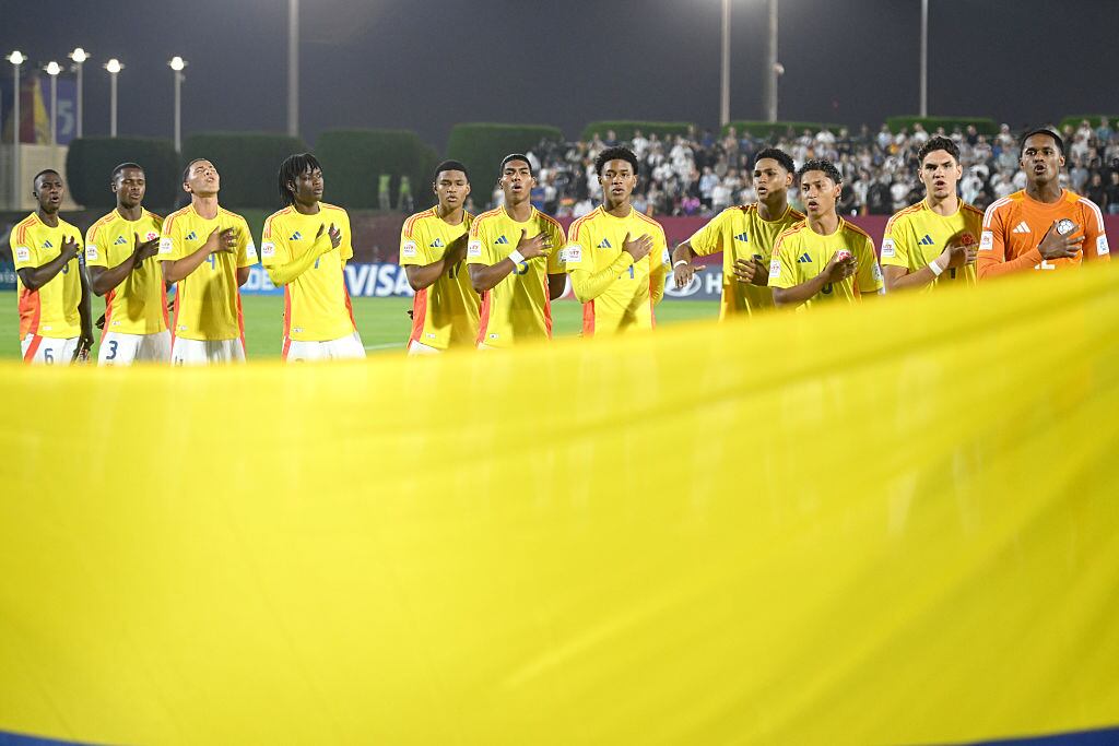 La Selección Colombia en su debut del Mundial Sub-17 / Getty Images