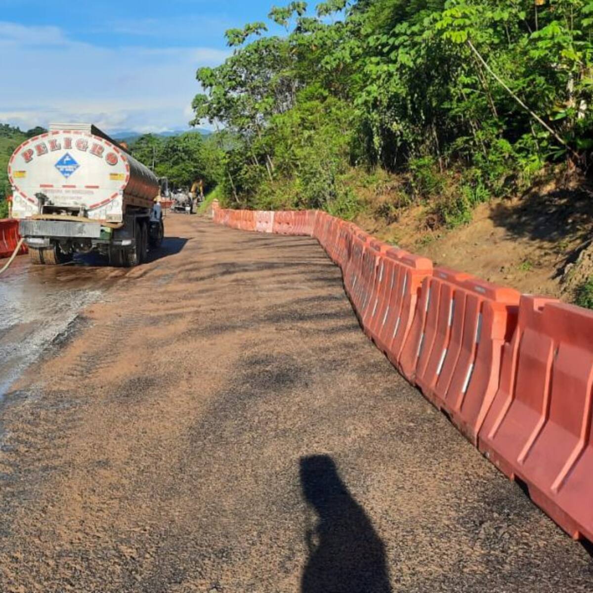 Abren paso en nueva vía Bucaramanga - Barrancabermeja