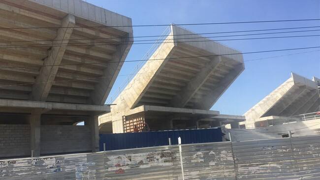 Sociedad de Arquitectos del Atlántico hace observaciones sobre gradas del Romelio Martínez. Foto: La Wcon Julio Sánchez Cristo