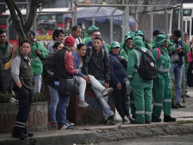 Trabajadores Aguad de Bogotá