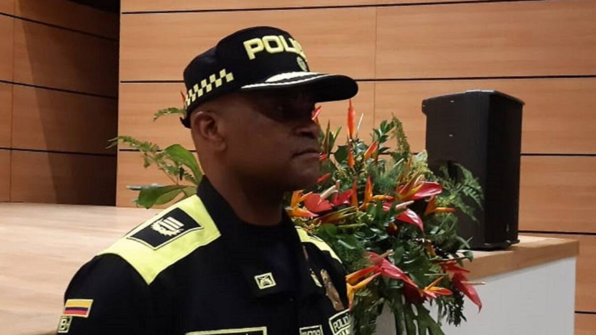 Coronel Jorge Mauro Córdoba, comandante Policía Quindío