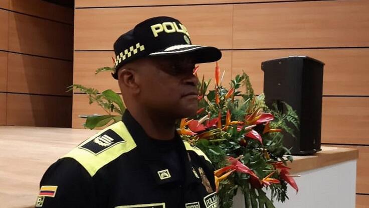 Coronel Jorge Mauro Córdoba, comandante Policía Quindío