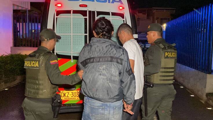 Robaron y se escondieron en un motel