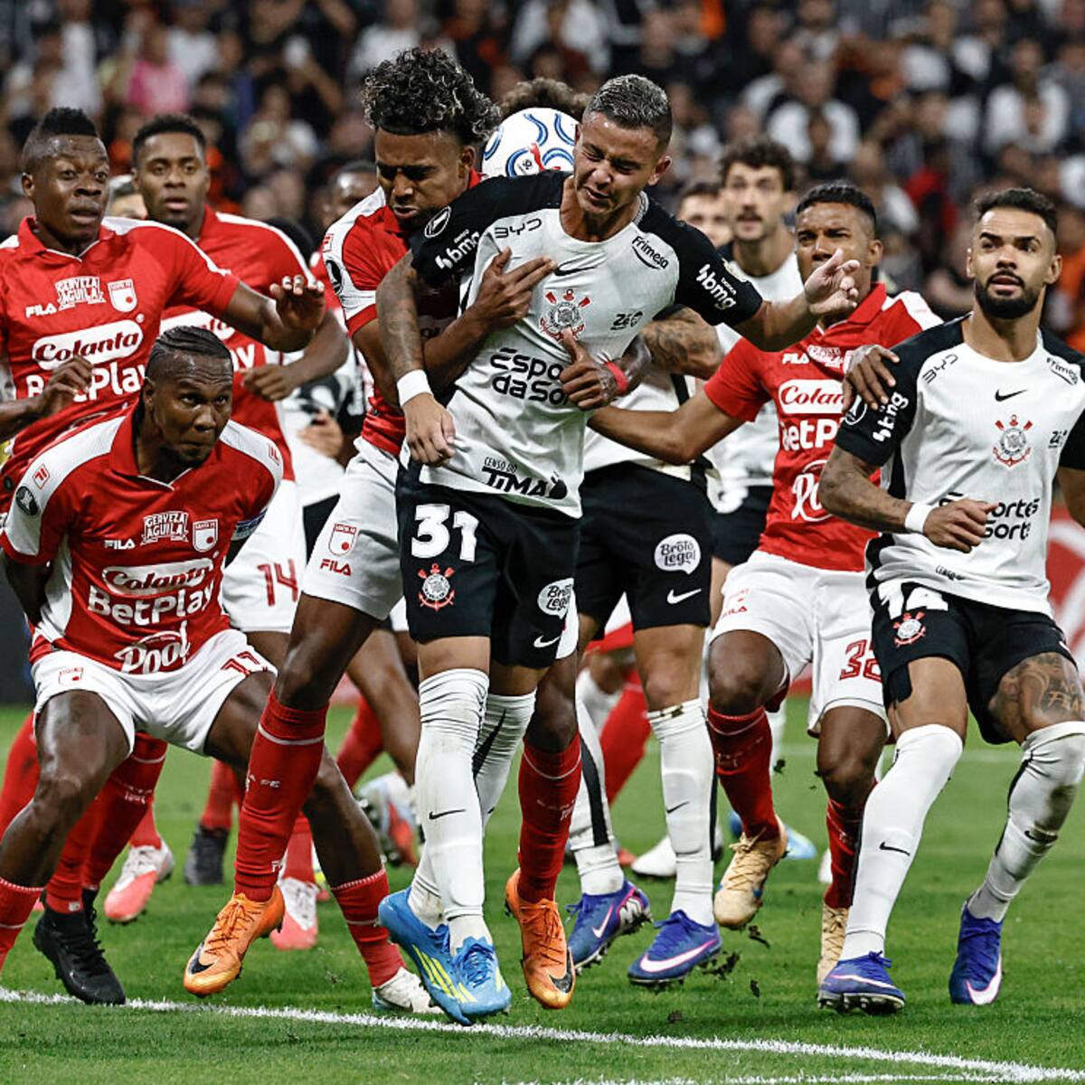 Santa Fe perdió ante Corinthians en Brasil: Así quedó el Grupo E de la Copa Libertadores