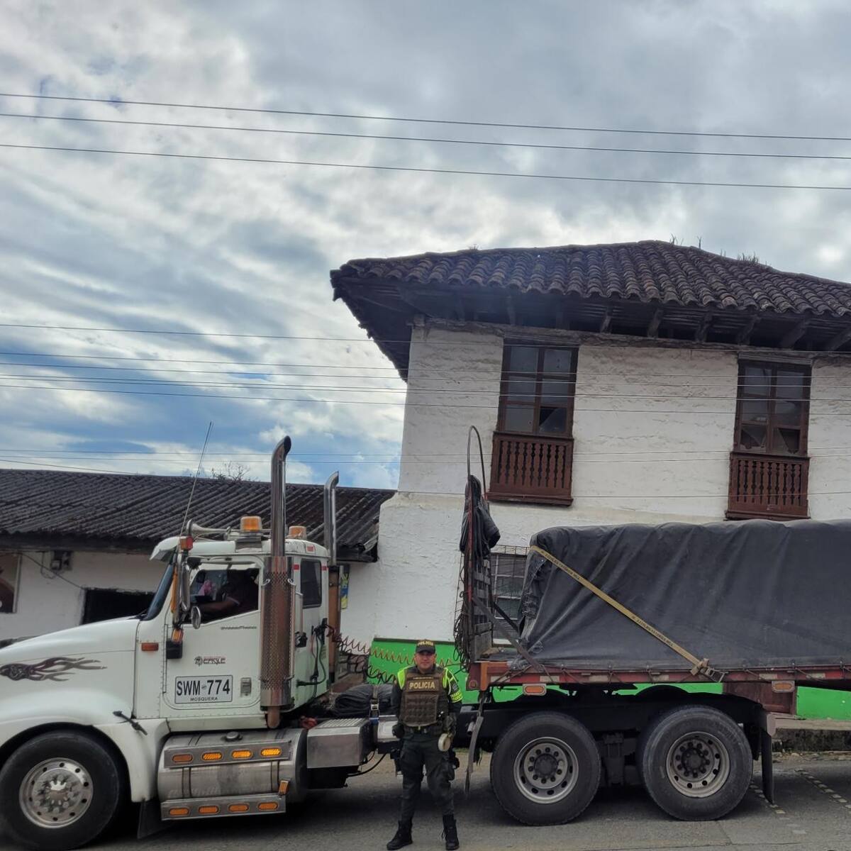 35 toneladas de cemento ilegal fueron incautadas en el Putumayo