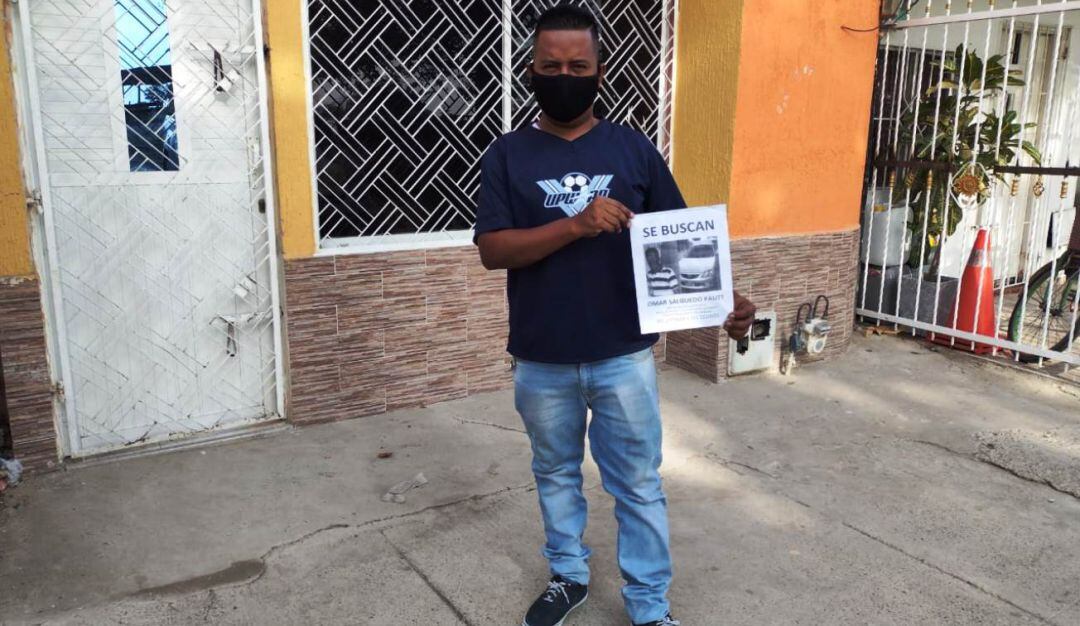 Allegados al conductor desaparecido hace más de dos meses, se quejaron del trabajo realizado por fiscalía y la policía