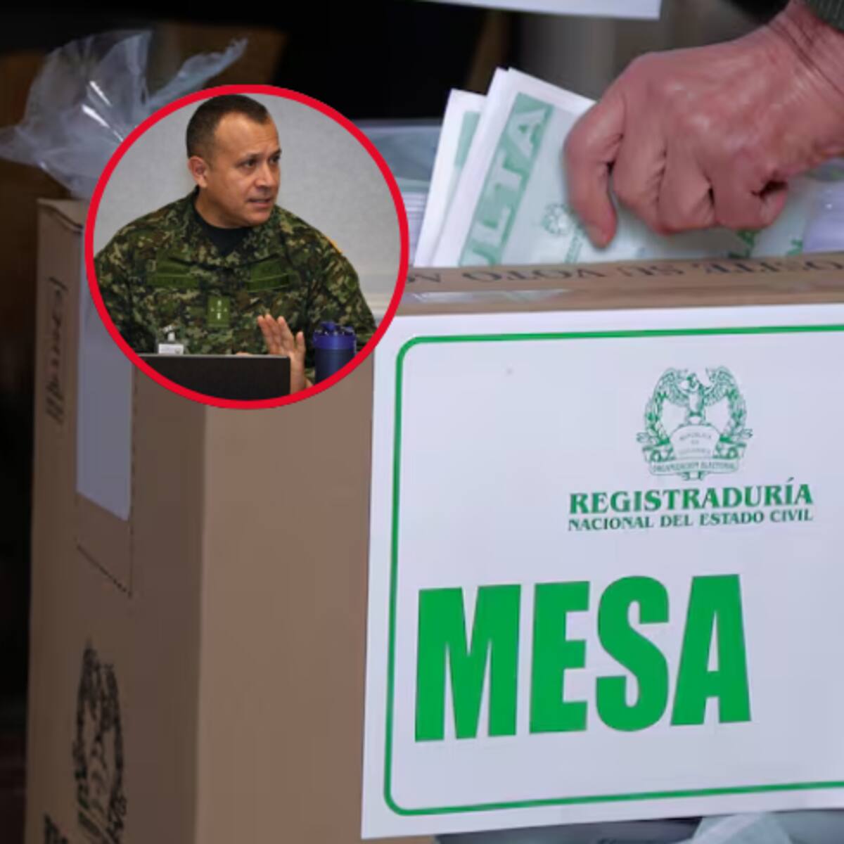 “Estamos garantizando las votaciones en el día”: Coronel José Luis Bastidas