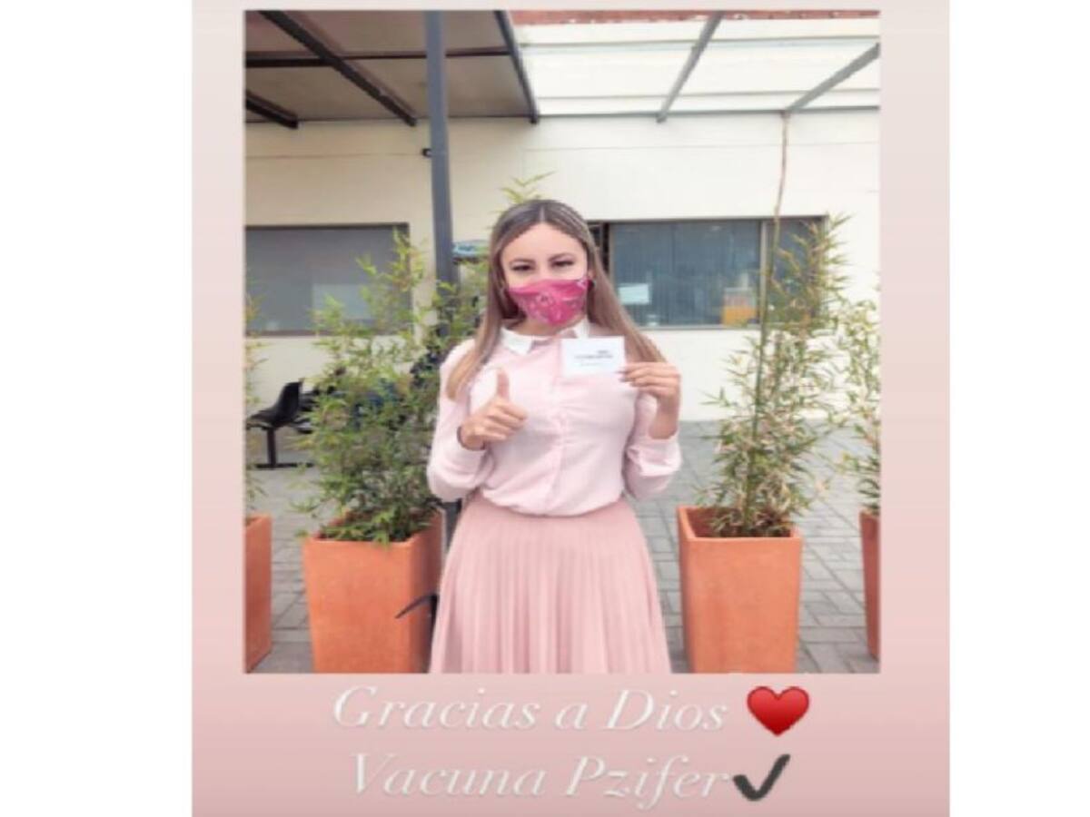 “Hice trabajo comunitario de manera presencial”: politóloga vacunada