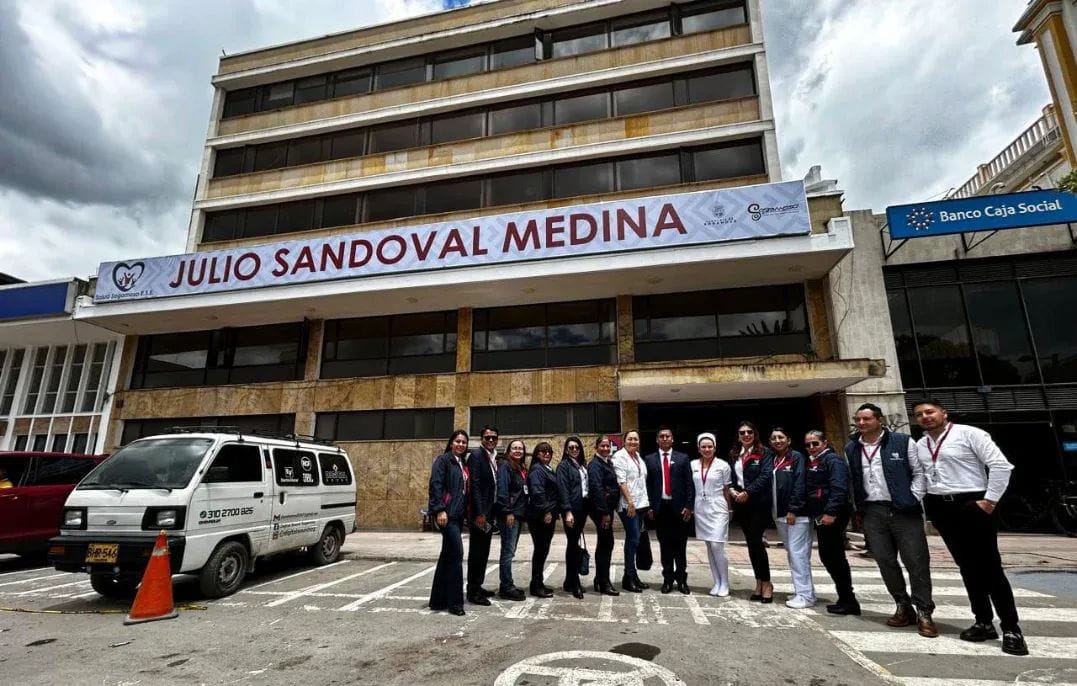 Pasaron 10 años para que la Clínica Julio Sandoval Medina de Sogamoso, Boyacá, volviera a abrir sus puertas / Foto: Salud Sogamoso.