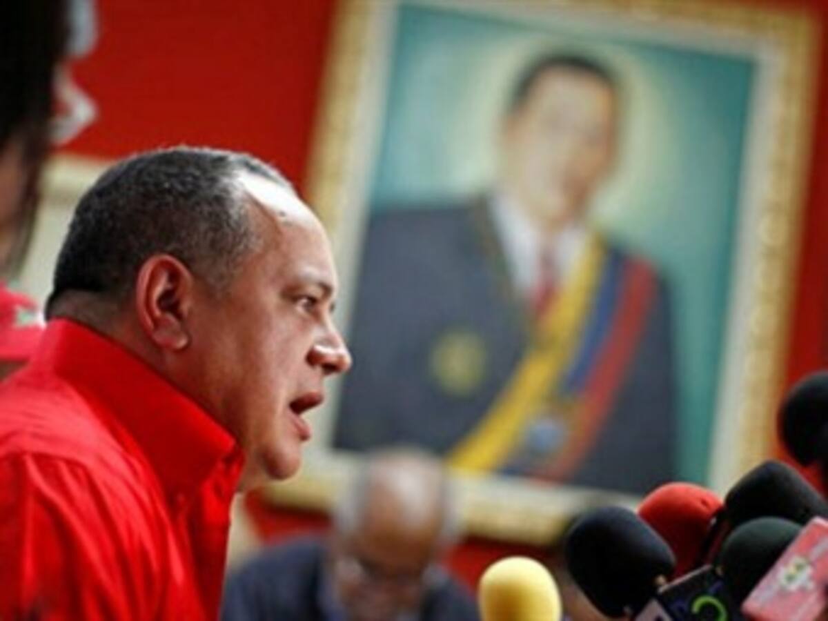 Ratificado Diosdado Cabello como presidente de la Asamblea Nacional de Venezuela