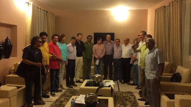 Equipos negociadores del Gobierno y Farc. Foto: Colprensa