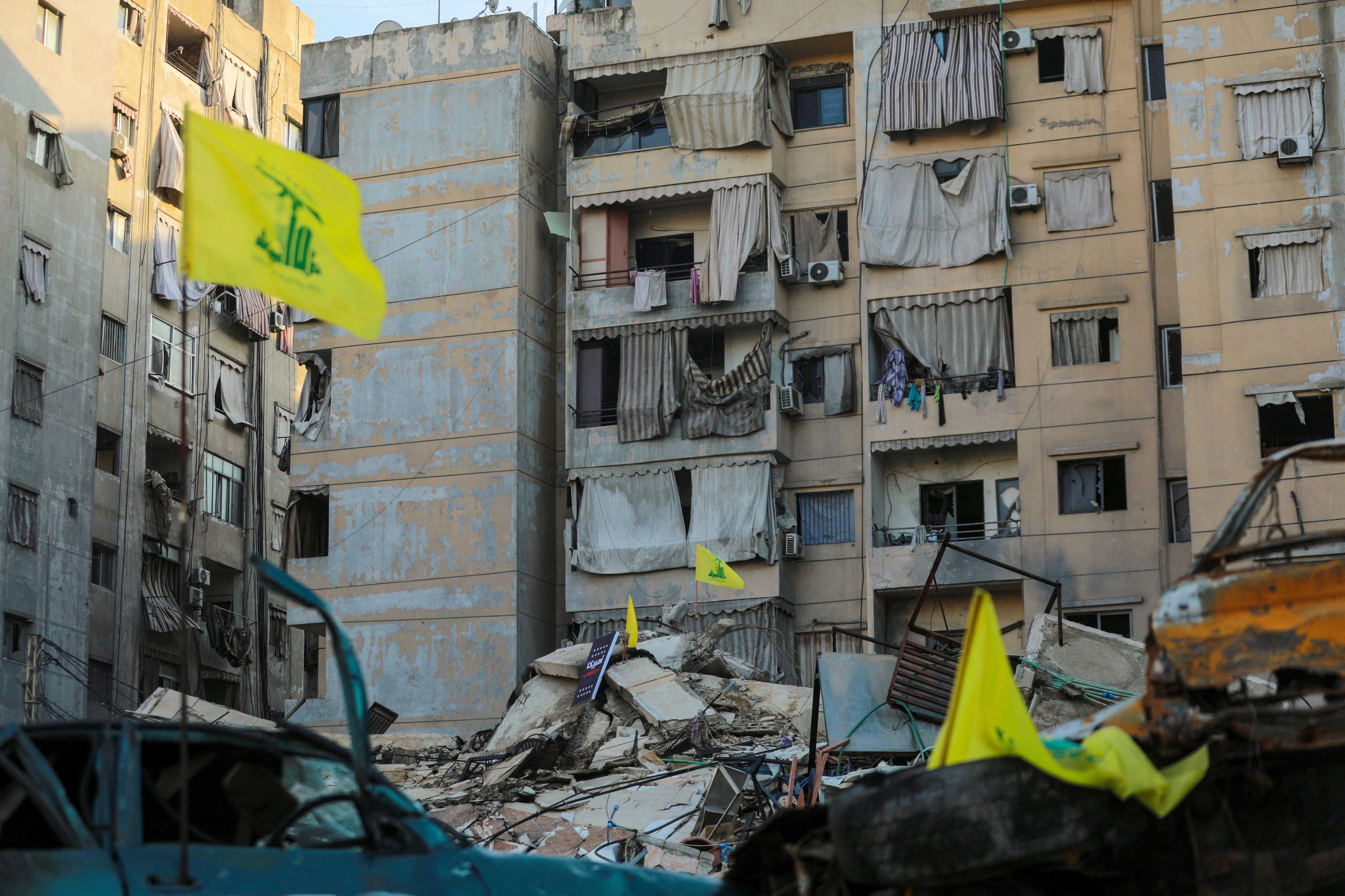 Bandra Hezbola. FOTO: IBRAHIM AMRO/AFP via Getty Images