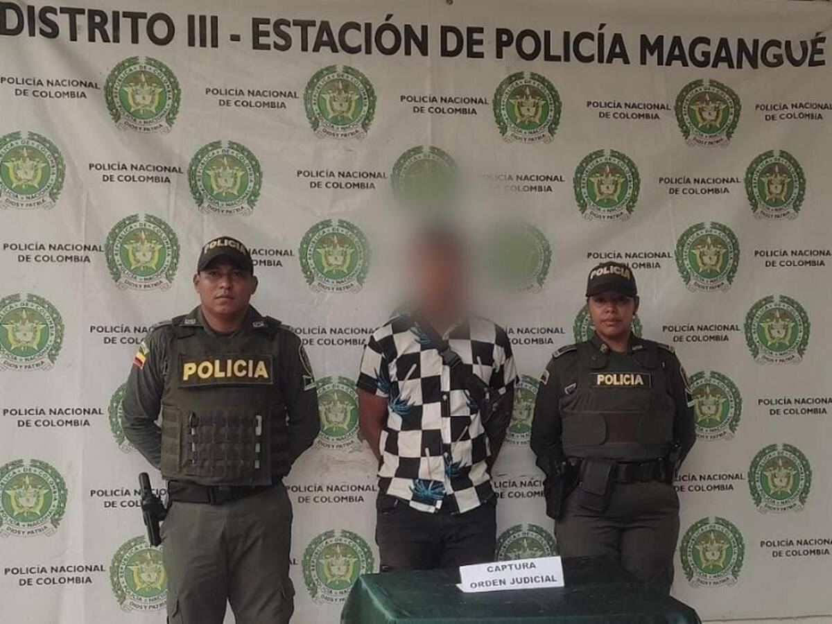 Cayó presunto agresor sexual de un menor de edad en Magangué