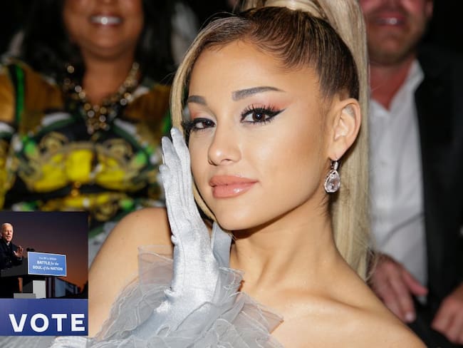 Nuevo álbum y apoyo a Biden, lo que tiene a Ariana Grande en boca de todos