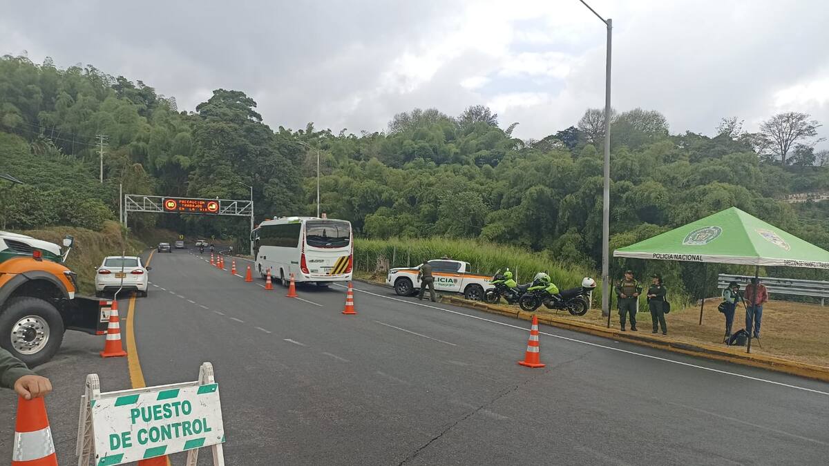 La policía del Departamento lanza un plan para evitar siniestros viales en la vía la línea